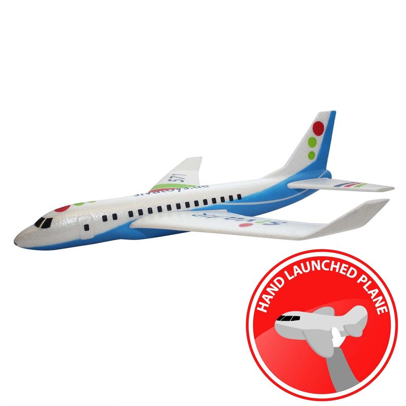 Siva Air 571 blau  Linienflugzeug Wurfgleiter aus EPO