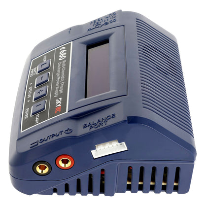 Ladegerät e680 1-15 Zellen NiMh / 1-6S Lipo / 2-20V Pb, max 10 A, 80 Watt