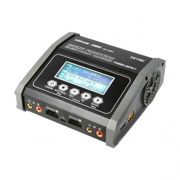 Ladegerät Duo D260 1-15 Zellen Nixx / 1-6S Lixx / 2-20V Pb, max 14 A, 130 Watt