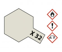 X-32 Titanium Silber glänzend 23 ml Tamiya