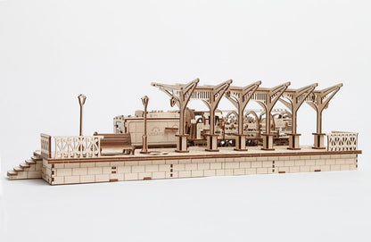 Bahnsteig für Lokomotive                           UGears