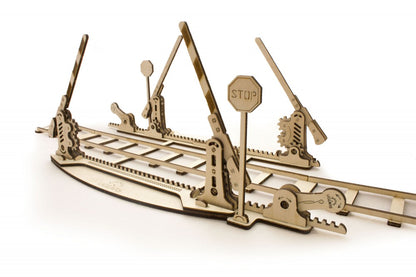 Schienen mit Bahnübergang                         UGears