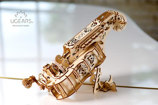 Musikinstrument Drehleier "Hurdy-Gurdy"                 UGears