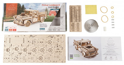 Lastwagen Pickup Lumberjack   UGears