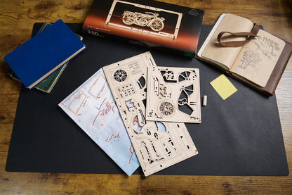 2,5D Wandbild Indie Motorrad                         UGears