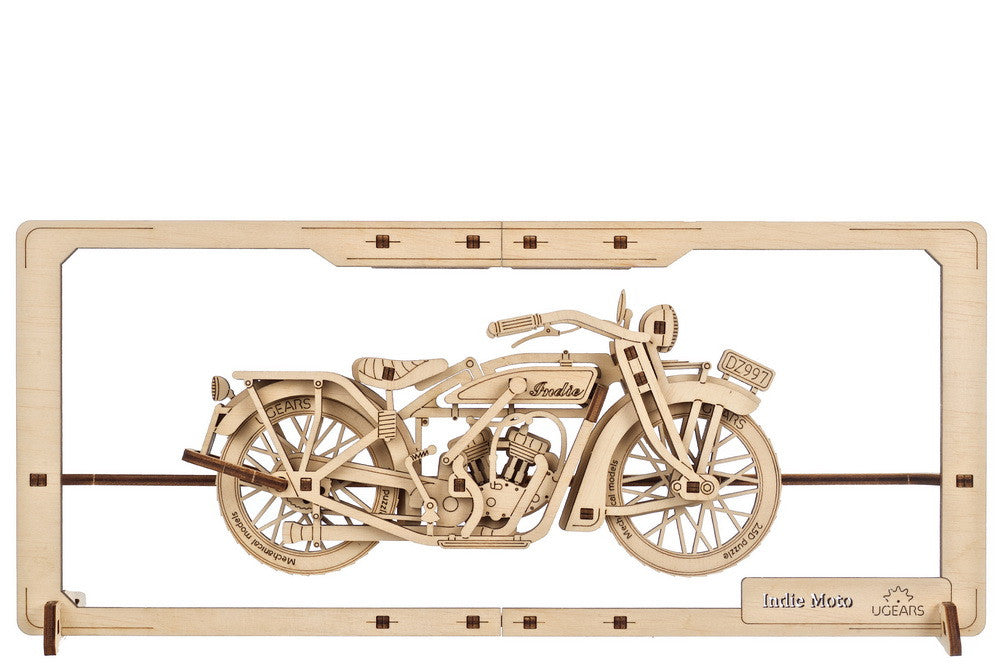 2,5D Wandbild Indie Motorrad                         UGears