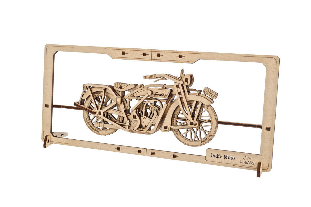2,5D Wandbild Indie Motorrad                         UGears