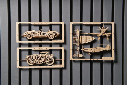 2,5D Wandbild Roadster Mk. 3                           UGears