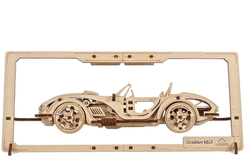 2,5D Wandbild Roadster Mk. 3                           UGears