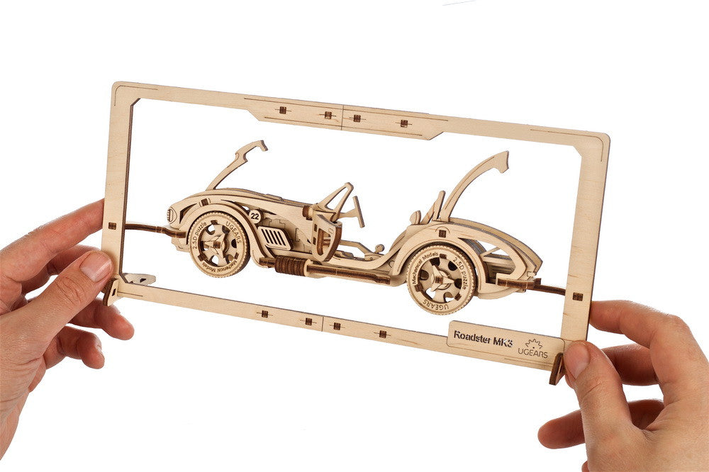 2,5D Wandbild Roadster Mk. 3                           UGears