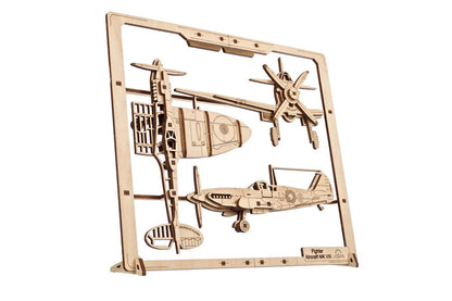 2,5D Wandbild Jagdflugzeug MK VIII                           UGears