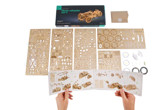 Dreirad UGR-S mit Kettenantrieb                 UGears