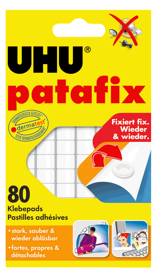 UHU-patafix weiß       80 Klebepads