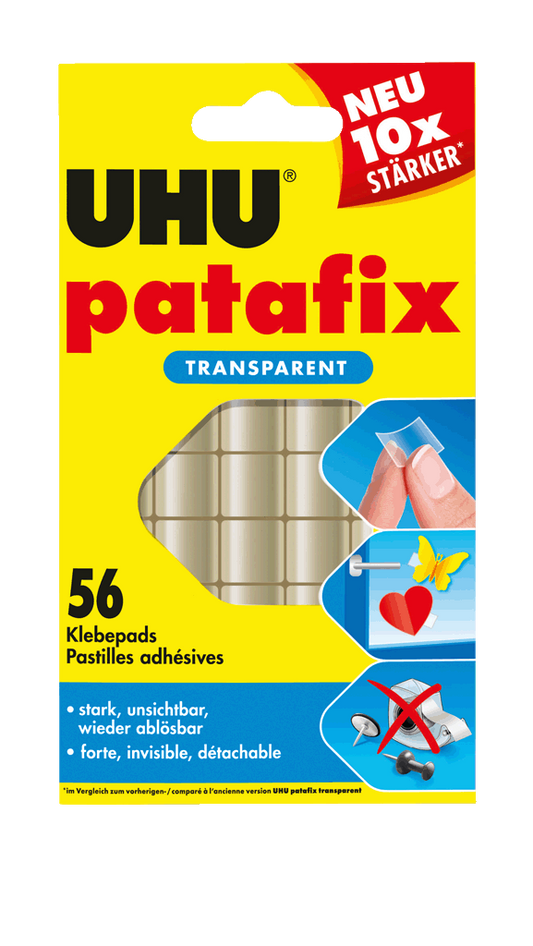 UHU-patafix transparent 56 Klebepads