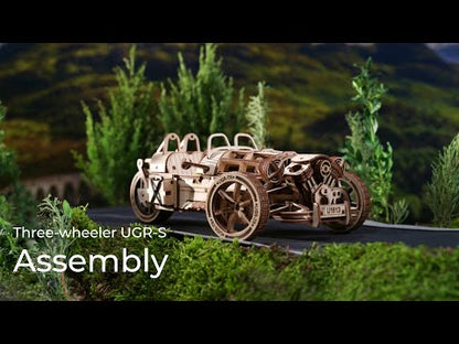 Dreirad UGR-S mit Kettenantrieb                 UGears
