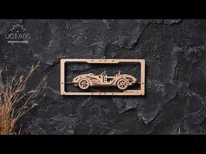 2,5D Wandbild Roadster Mk. 3                           UGears