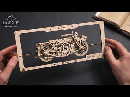 2,5D Wandbild Indie Motorrad                         UGears