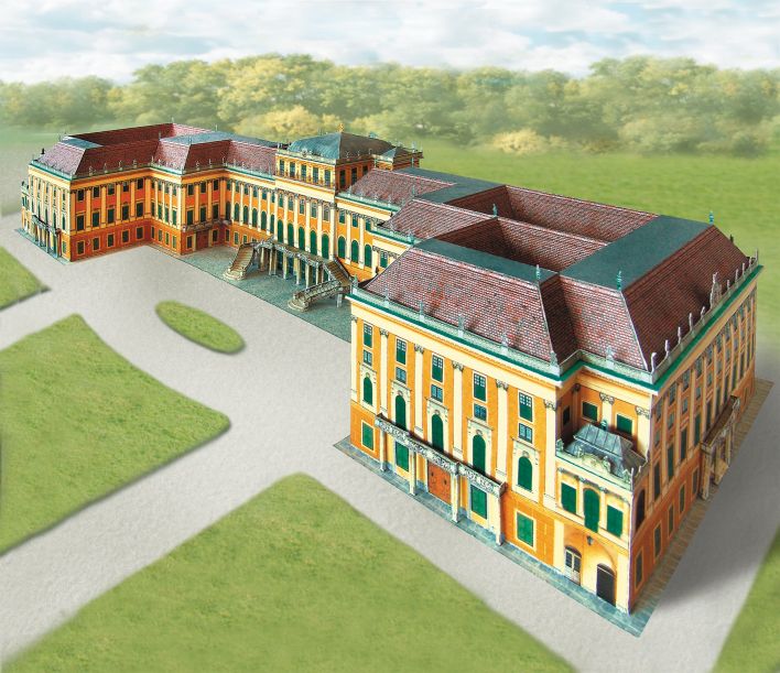 Schloss Schönbrunn            8,5 Bogen